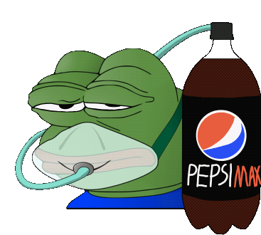Pepsi Pepe Sticker - Pepsi Pepe Frog Stickers