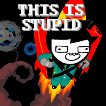 This Is Stupid Homestuck GIF - This Is Stupid Homestuck Space Force GIFs