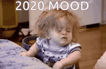 2020mood Stressed Baby GIF - 2020mood Stressed Baby Bad Hair GIFs