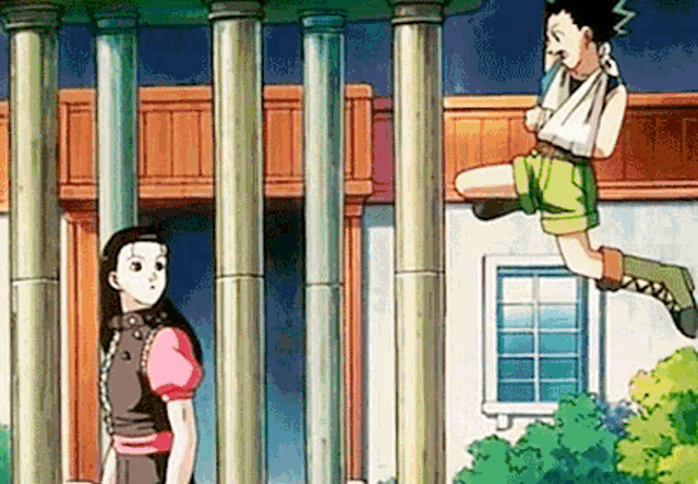 Francoddlj Hunter X Hunter GIF - Francoddlj Hunter X Hunter Ging