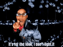 Its For The Look I Dont Light It GIF - Its For The Look I Dont Light It Will Smith GIFs