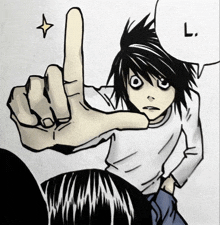 Ryuzaki l lawliet death note GIF on GIFER - by Buzalak