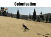 a screenshot of a video game with the word colonisation at the bottom