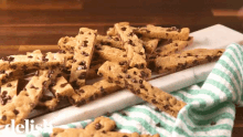 Cookie Chocolate Chip GIF - Cookie Chocolate Chip Delish GIFs