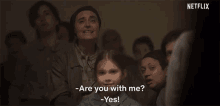 Are You With Me Yes GIF - Are You With Me Yes Cable Girls GIFs