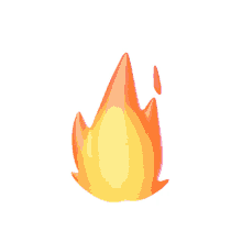 hot fire flames burn