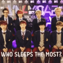 exo sleeps the most kpop