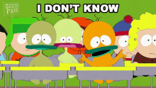 I Dont Know Young Jakovasaurs GIF - I Dont Know Young Jakovasaurs South Park GIFs