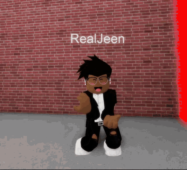 oh its roblox i love that dance - Orange Justice