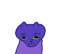 purple weird