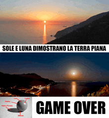 Sole E Luna Dimostrano La Terra Piana Terra Piatta GIF