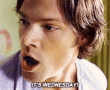 Wednesday Its Supernatural GIF - Wednesday Its Supernatural Sam GIFs