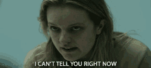 I Cant Tell You Right Now Elisabeth Moss GIF - I Cant Tell You Right Now Elisabeth Moss Cecilia Kass GIFs