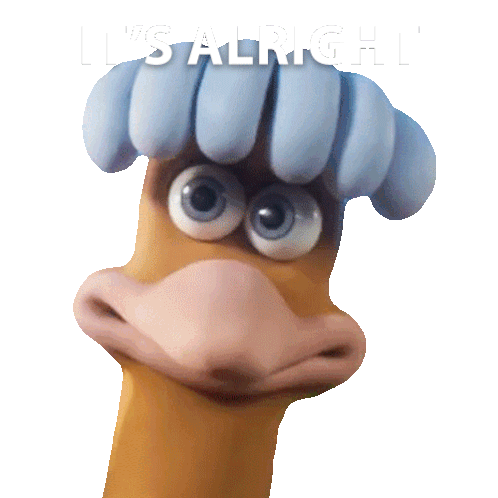 It'S Alright Babs Sticker - It'S Alright Babs Chicken Run Dawn Of The Nugget Stickers