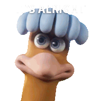 It'S Alright Babs Sticker - It'S Alright Babs Chicken Run Dawn Of The Nugget Stickers