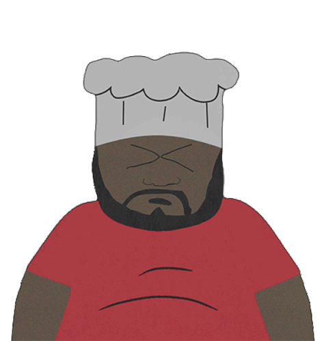 Wait A Minute Chef Sticker - Wait A Minute Chef South Park Stickers