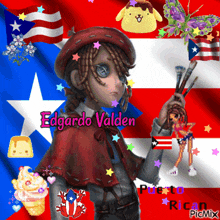a picture of a girl with the name edgardo valden
