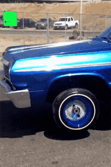 Impala Car GIF - Impala Car Blue GIFs
