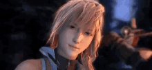 Lightning Farron Smile Final Fantasy13xiii Ff13 GIF
