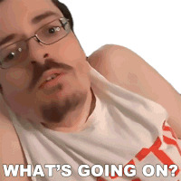 Whats Going On Ricky Berwick Sticker - Whats Going On Ricky Berwick Whats Happening Stickers