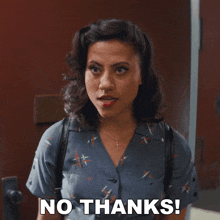 No Thanks Olivia GIF - No Thanks Olivia Grease Rise Of The Pink Ladies GIFs