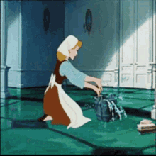 Cinderella Cleaning GIF - Cinderella Cleaning Bubbles GIFs