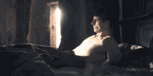 Matthew Goode A Discovery Of Witches GIF - Matthew Goode A Discovery Of Witches Vampire Waking Up GIFs