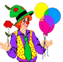 Happy Birthday Clown GIF - Happy Birthday Clown GIFs