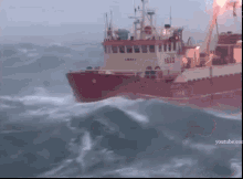 Boat Storm GIF - Boat Storm Sea GIFs