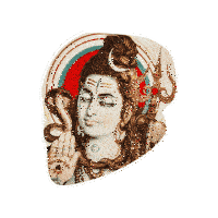 Trancoso Lord Shiva Sticker