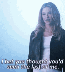 Kate Argent GIF - Kate Argent I Bet Youd Seen The Last Of Me GIFs