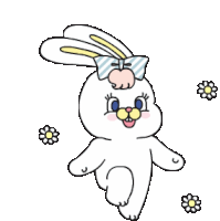 bunny hopping animated gif