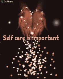 Self Care Is Important Gifkaro GIF