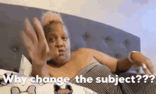 Sign Language Why Change The Subject GIF - Sign Language Why Change The Subject Asl GIFs