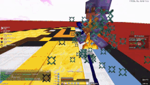 a screenshot of a minecraft game shows a player 's np practice