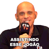 Assistindo Esse Jogão Marcelo Smigol Sticker - Assistindo Esse Jogão Marcelo Smigol Maringá X Flamengo Stickers
