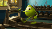 In Training GIF - Working Out Workout Monsters University GIFs