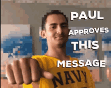 Paul Approves GIF - Paul Approves Approve GIFs
