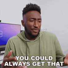 You Could Always Get That Marques Brownlee GIF - You Could Always Get That Marques Brownlee That Is Accessible To You GIFs