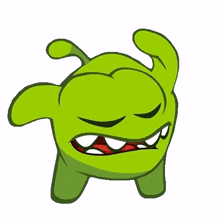 phew om nom cut the rope what a relief sigh