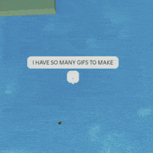 a cartoon character is standing in front of a building with a sign that says annoying .