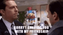 Annoyed The Office GIF - Annoyed The Office Friendship GIFs