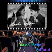 Dia Do Beijo Valtatuí Kiss GIF - Dia Do Beijo Valtatuí Kiss Chaplin GIFs