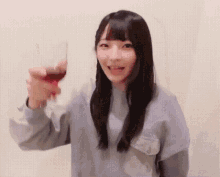 Nagata Shiori Noimi GIF - Nagata Shiori Noimi Cheers GIFs