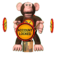 Account Locked Locked Account Sticker
