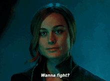 captain marvel wanna fight you want to fight fight lets fight
