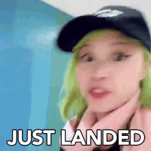 Just Landed Just Got Here GIF