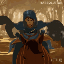 Riding A Horse Hira GIF - Riding A Horse Hira Dragon Age Absolution GIFs