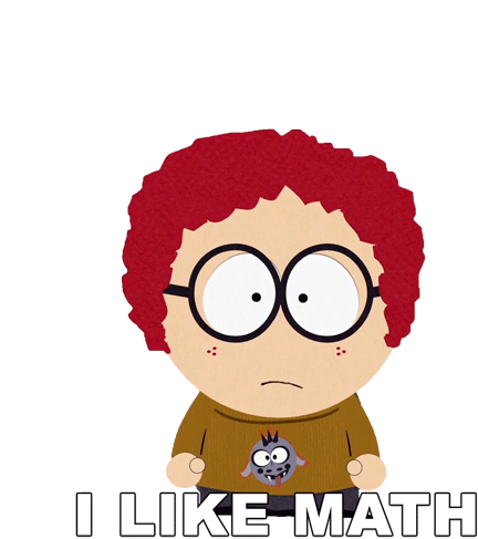 I Like Math Dougie Oconnell Sticker - I Like Math Dougie Oconnell South Park Stickers