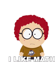 I Like Math Dougie Oconnell Sticker - I Like Math Dougie Oconnell South Park Stickers
